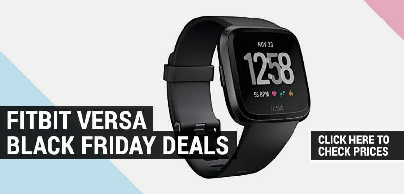 fitbit versa smartwatch black friday deals