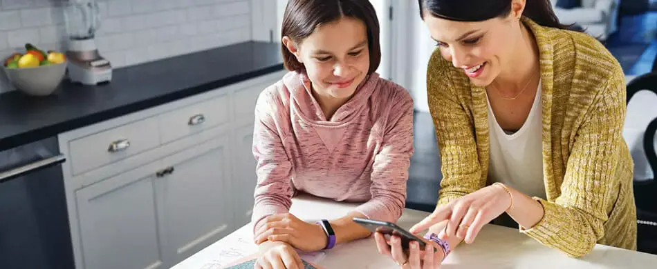 setting goals with kids fitness trackers