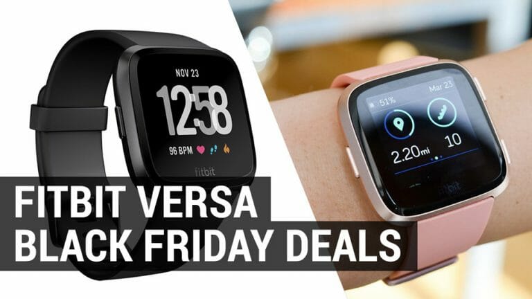 shop for the best fitbit versa black friday cyber monday deals