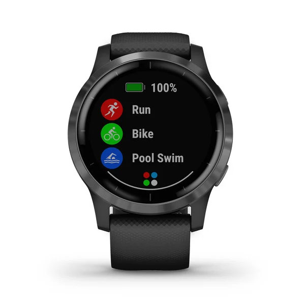 Garmin Vivoactive 4 has built in swimming apps
