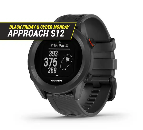 Garmin approach s12 black friday and cyber monday deals 2021