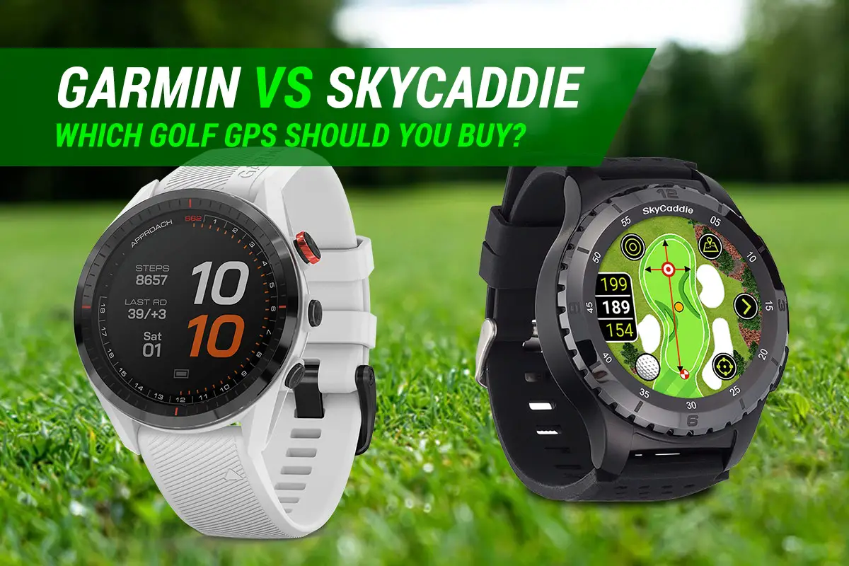 garmin vs skycaddie gps golf watches